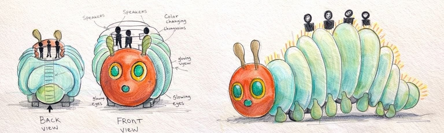 Franklin The Very Hungry Caterpillar, The Very Hungry Caterpillar by Mike Bestvina 2026