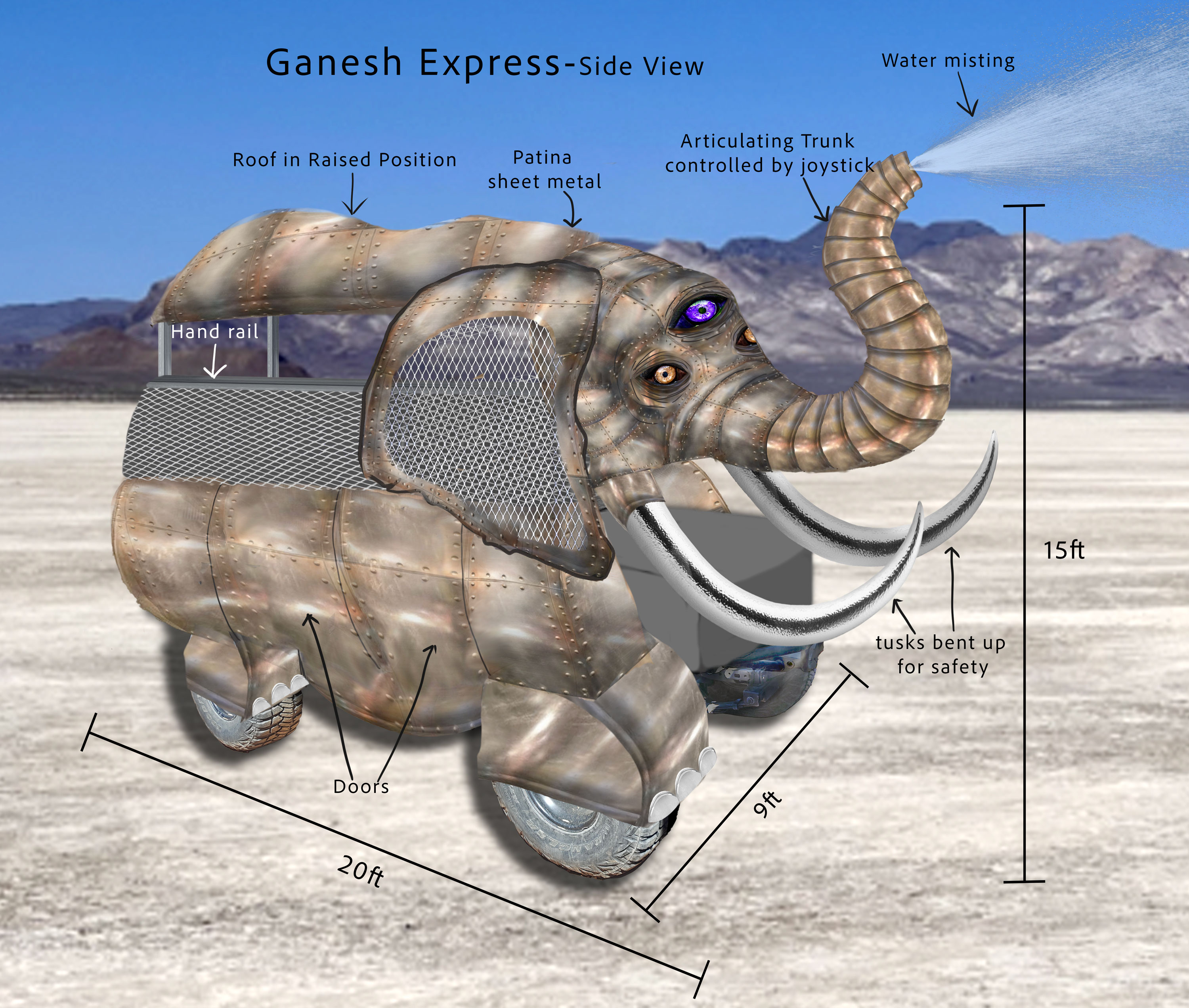 Ganesh Express, Ganesh Express by Krystal Dragon Wagon & Gam Crew 2026