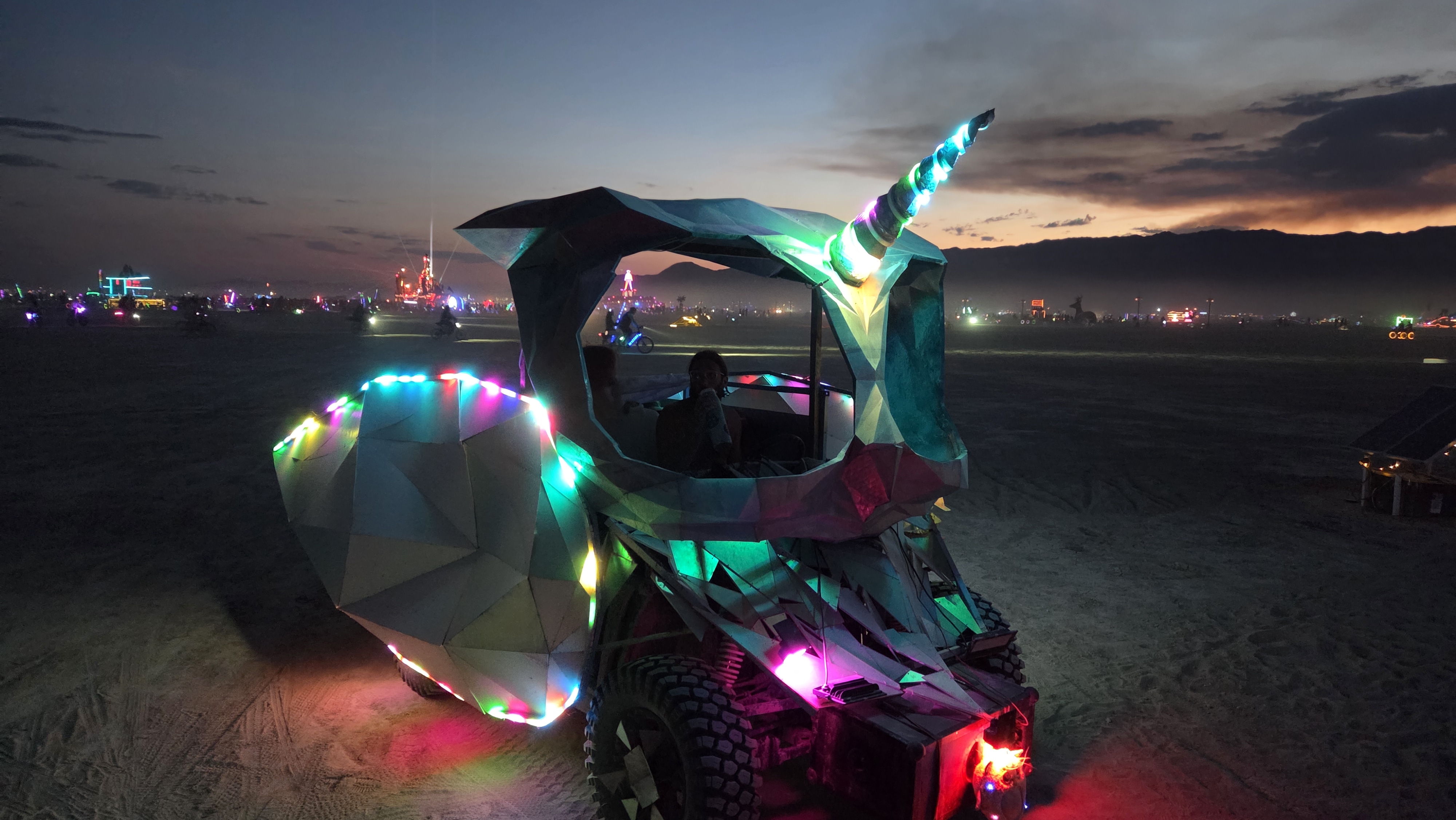 Solicorn: A Solar-Powered Owl-Unicorn, emily nicolosi / in theory art collective 2026