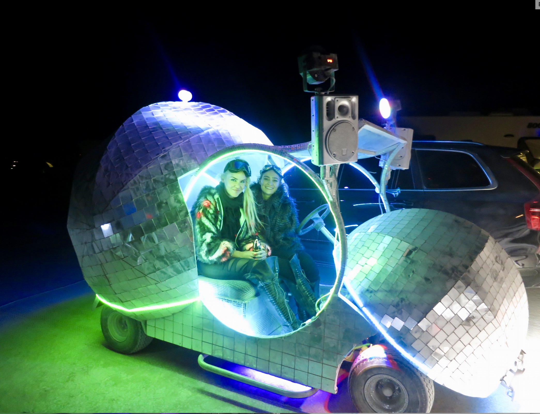 The Disco Ball, The Disco Ball car by James DiGiorgio and Cornelia 2026