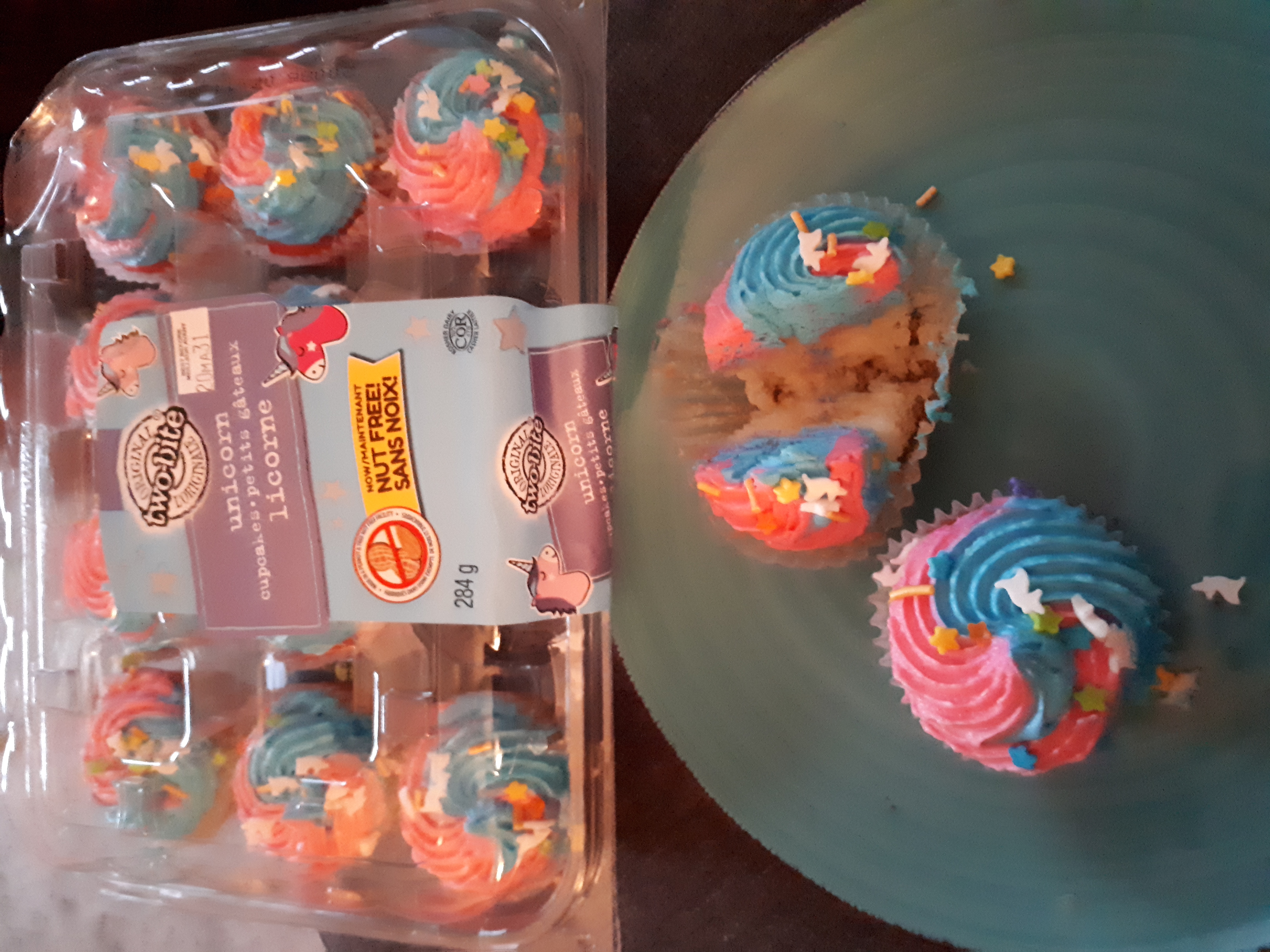 Two Bite Unicorn Cupcakes Shopper Army